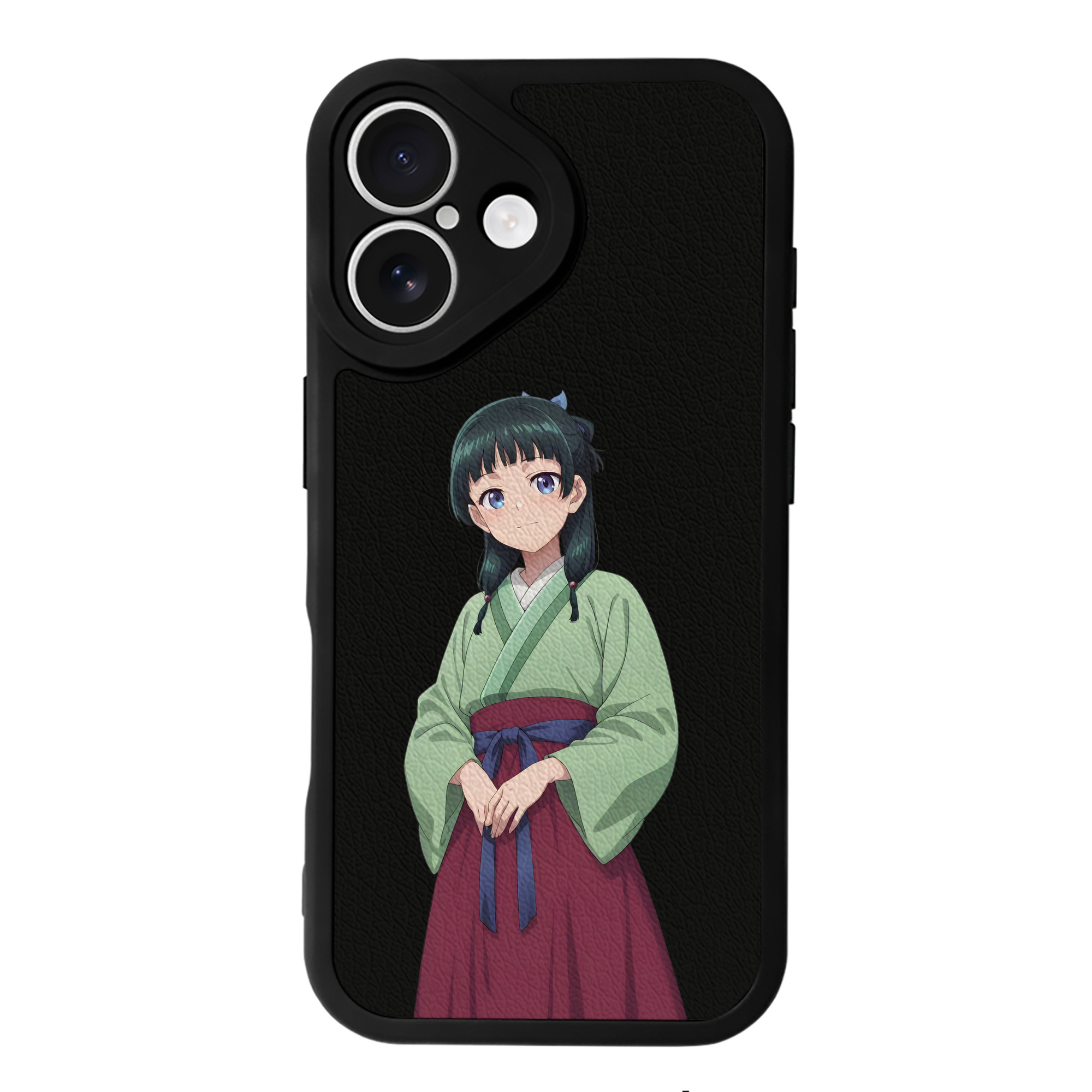 （画像用） 薬屋のひとりごと The Apothecary Diaries 【iPhone 16シリーズ対応】シリコンスマホケース（レザー調） 材質：シリコン